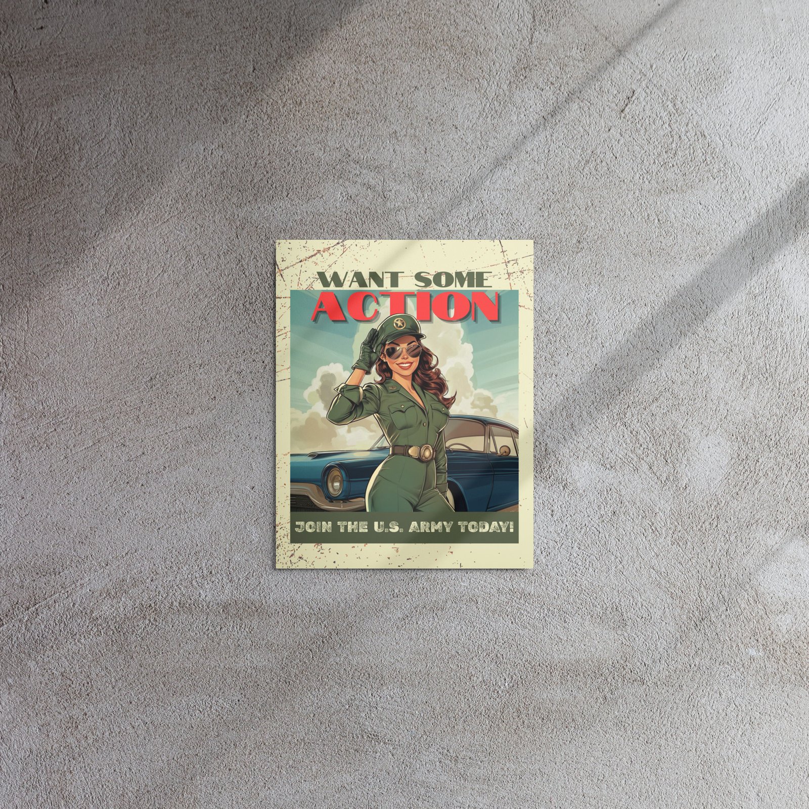 "Want Some Action" | Poster | metal - Image 3