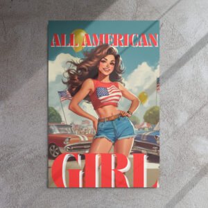 All American Girl | Poster | metal