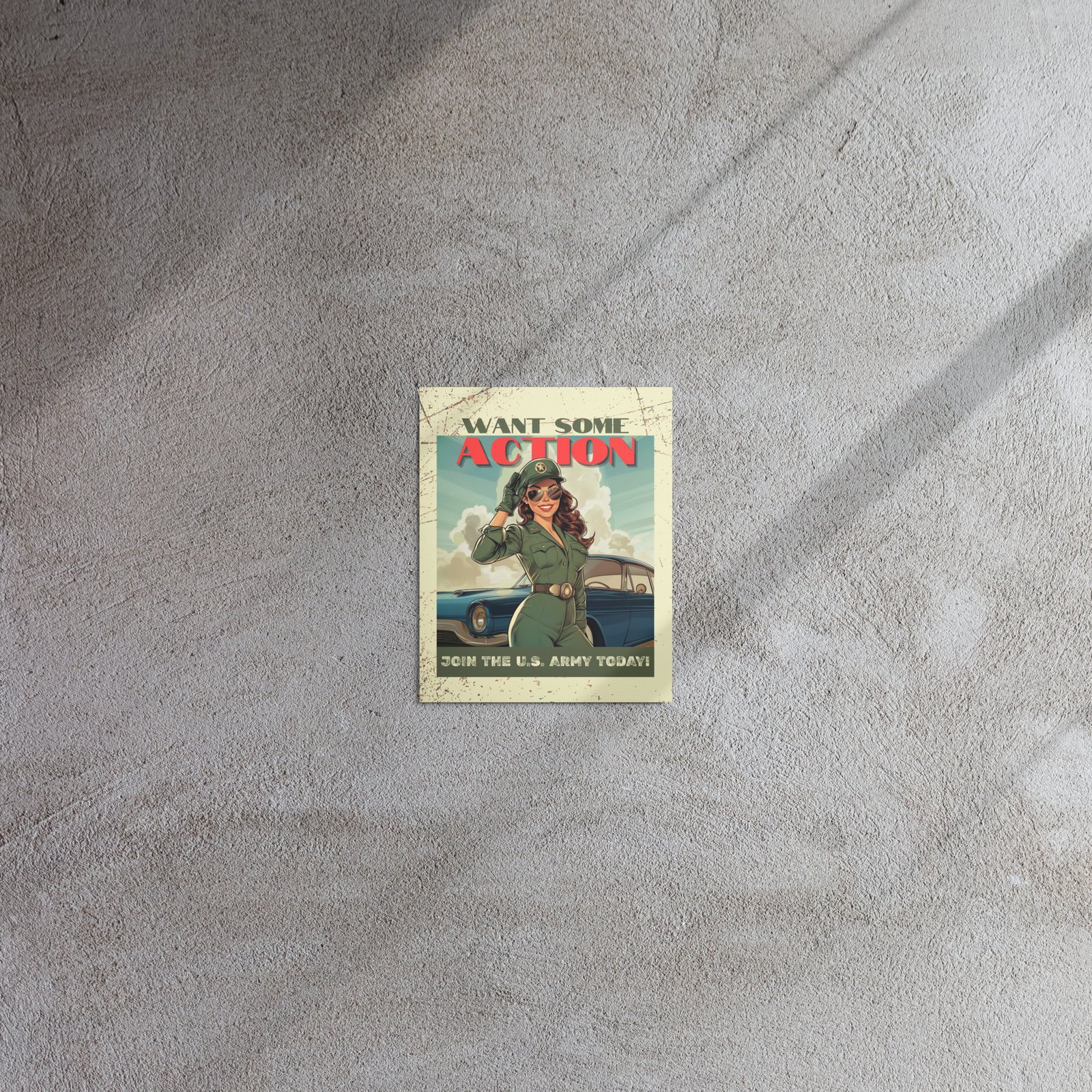 "Want Some Action" | Poster | metal - Image 2