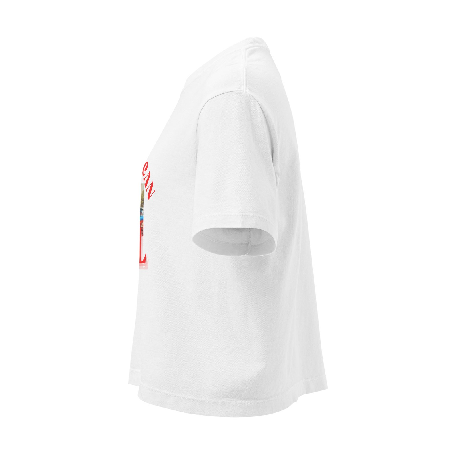 All American Girl | Women’s | heavyweight boxy tee - Image 15