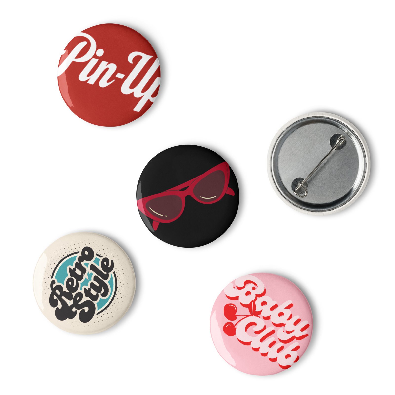 #1 Set of Pin Buttons - Image 2