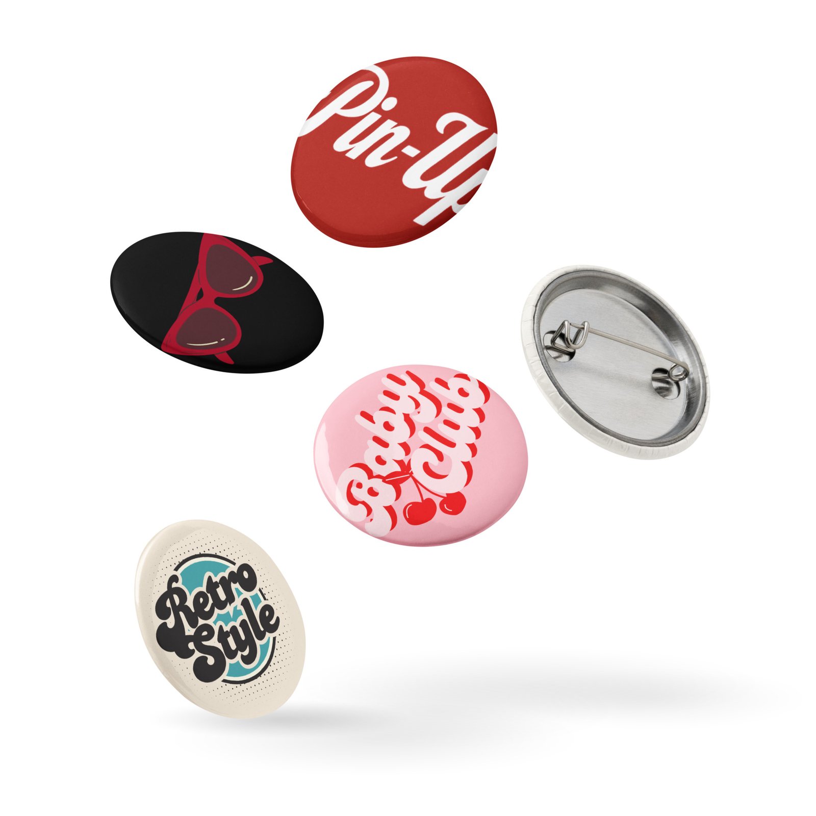 #1 Set of Pin Buttons - Image 3