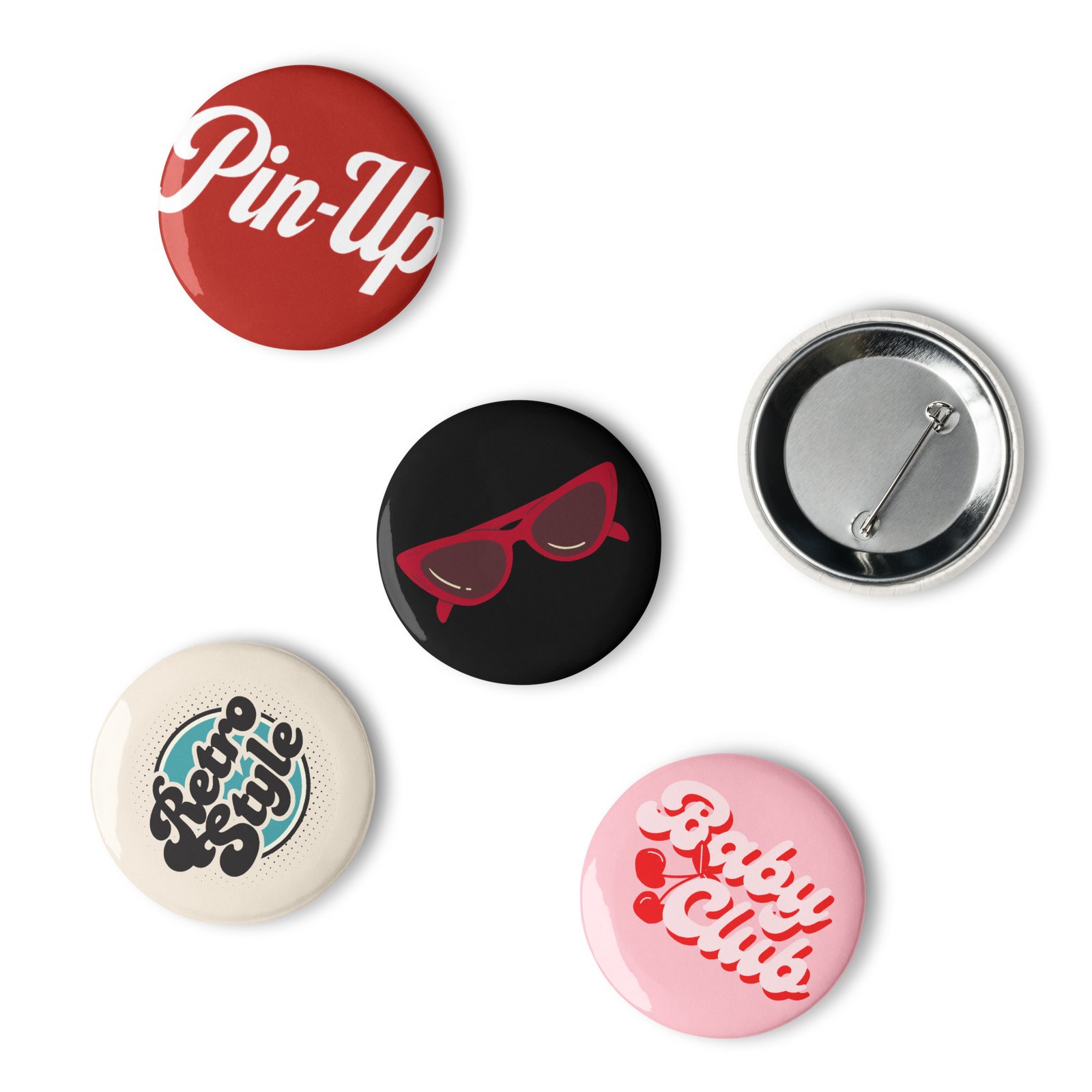 #1 Set of Pin Buttons - Image 4