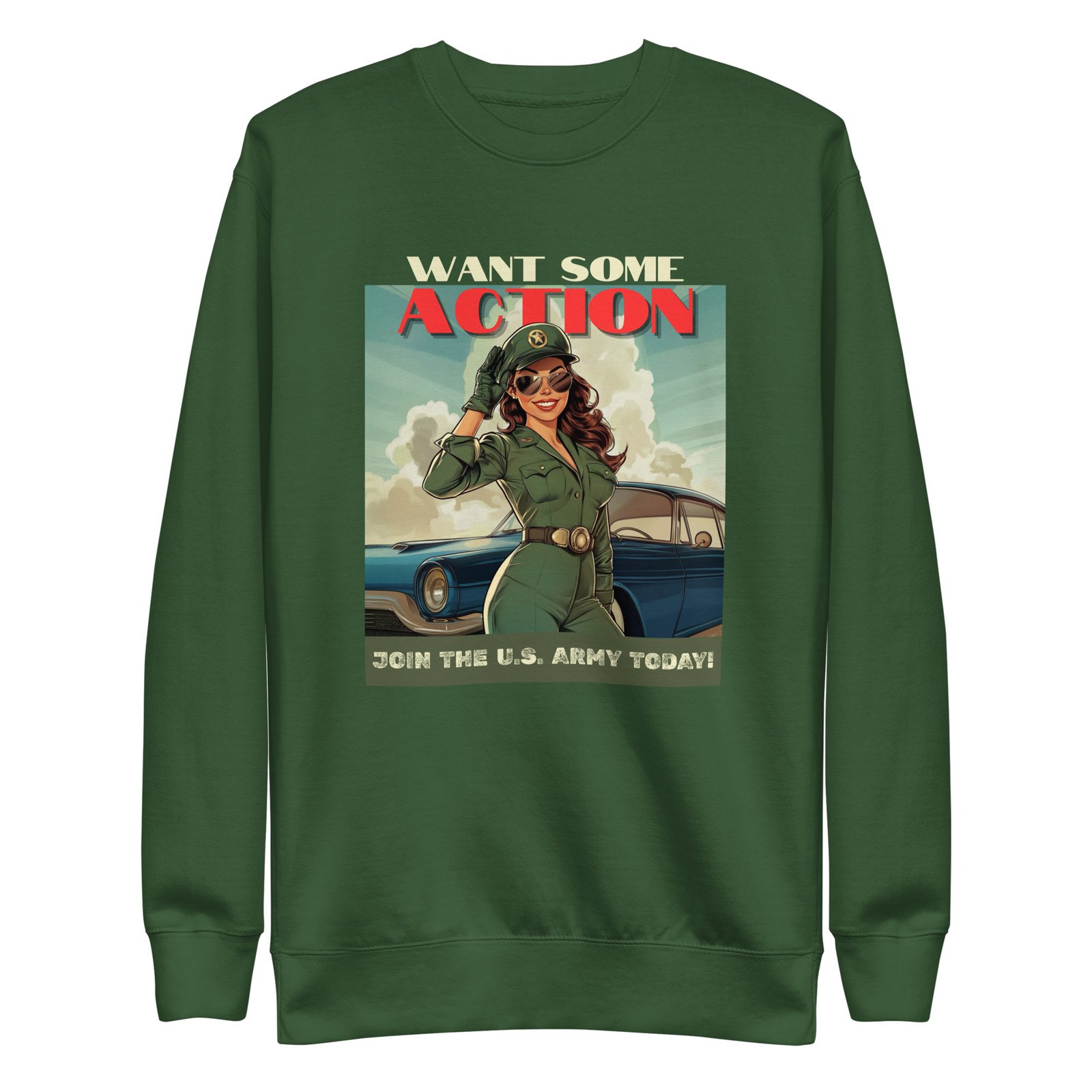 "WE Want You" | Unisex | dark premium sweatshirt - Image 6