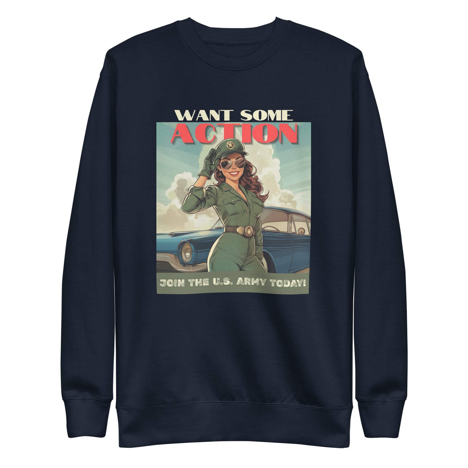 "WE Want You" | Unisex | dark premium sweatshirt - Image 2