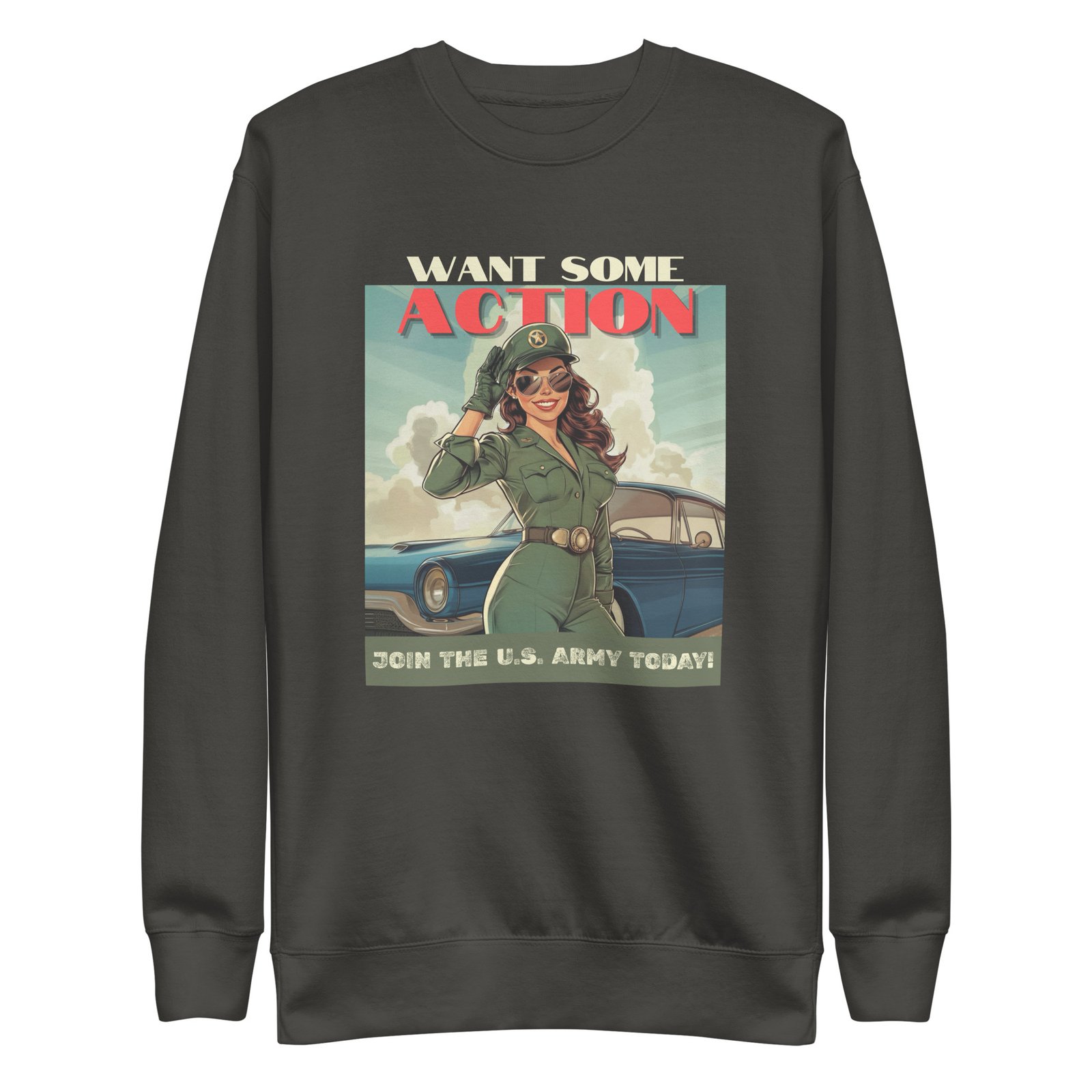 "WE Want You" | Unisex | dark premium sweatshirt - Image 5